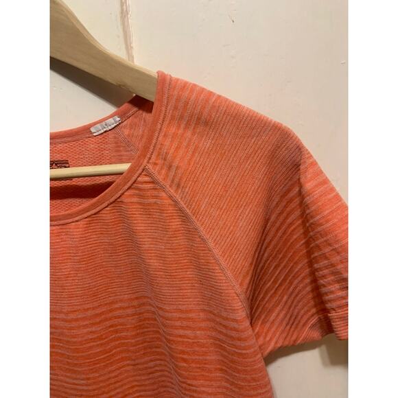 Patagonia activewear tee t-shirt orange exercise workout women's sz s - Picture 4 of 8
